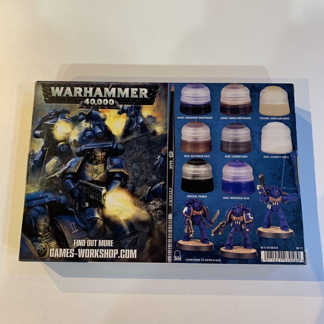 Amazon.co.jp: Warhammer Space Marine Paint Set : Hobbies