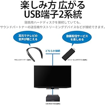 Amazon.co.jp: シャープ 19V型 液晶 テレビ AQUOS 2T-C19DE-B