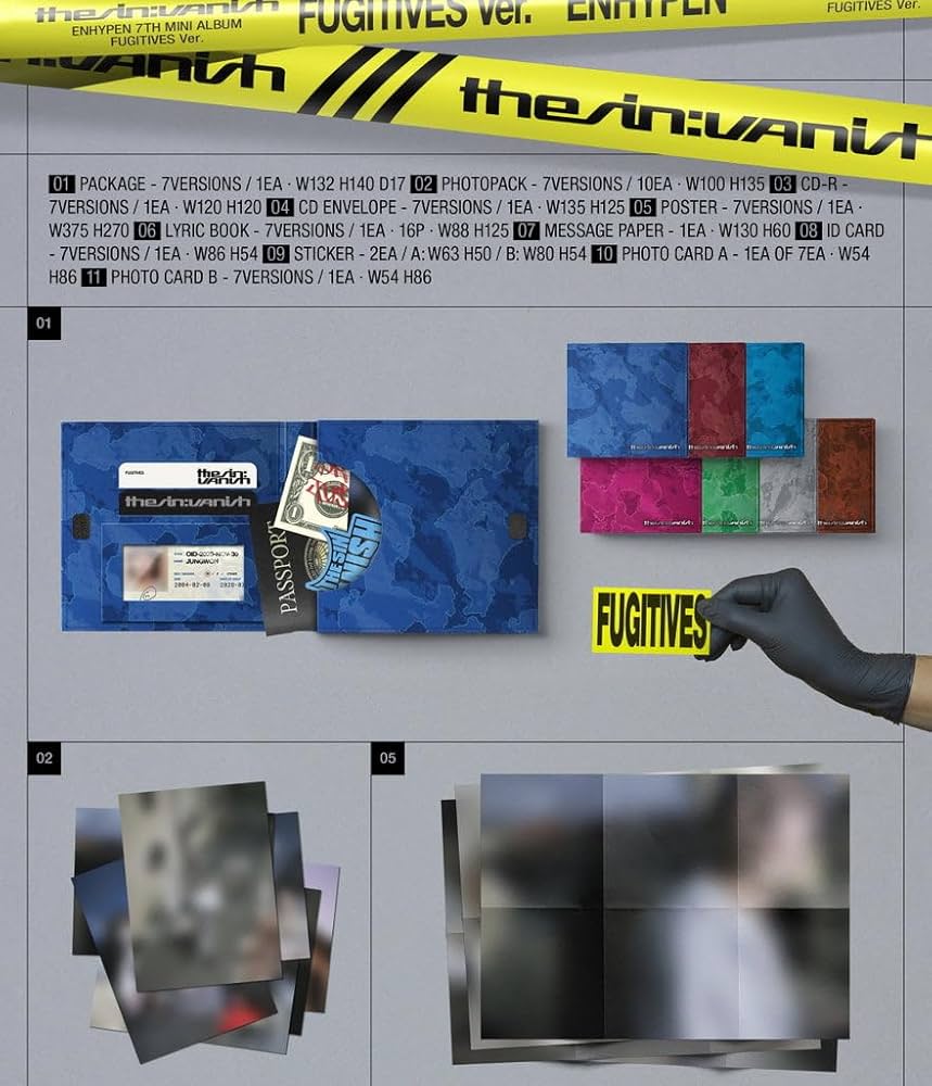 Amazon.co.jp: エンハイプン EN-HYPEN The Sin : Vanish [Fugitives