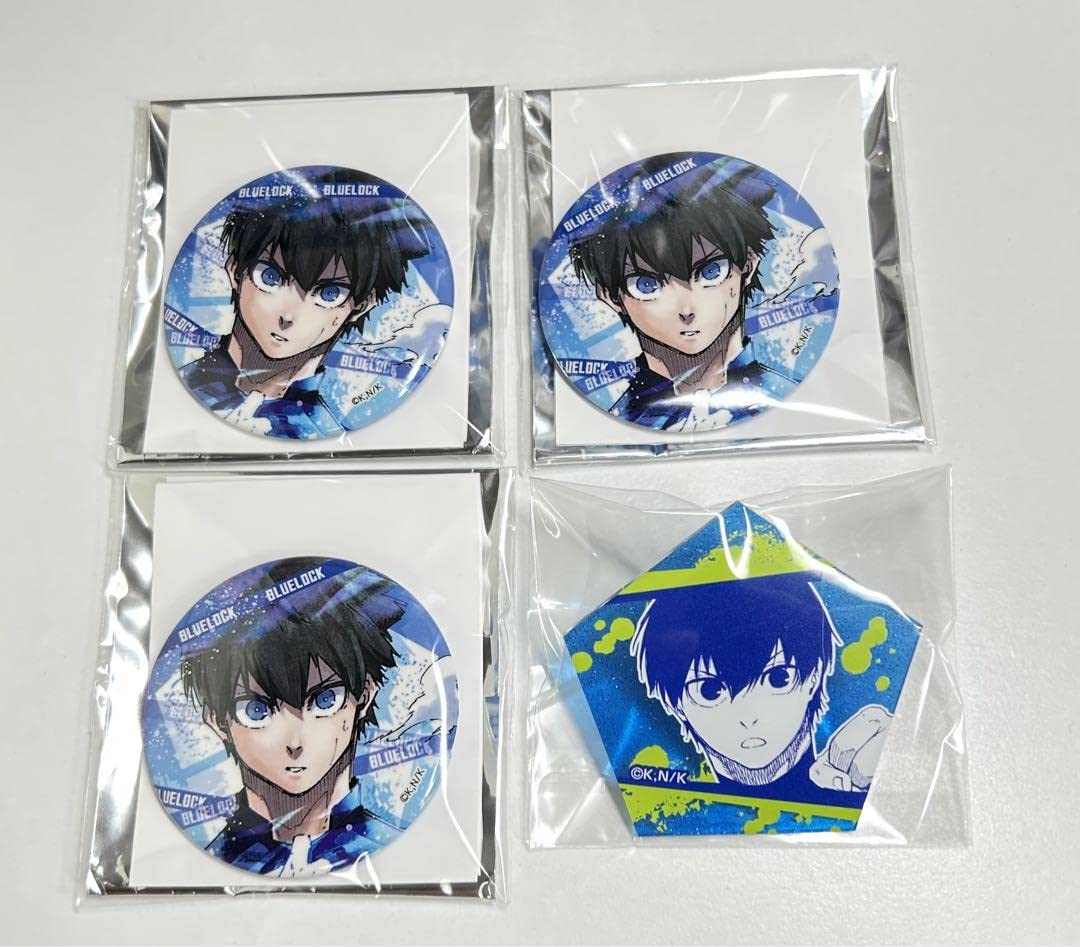 Amazon.co.jp: ブルーロック 潔 世一 ユニフォームナンバー 缶バッジ