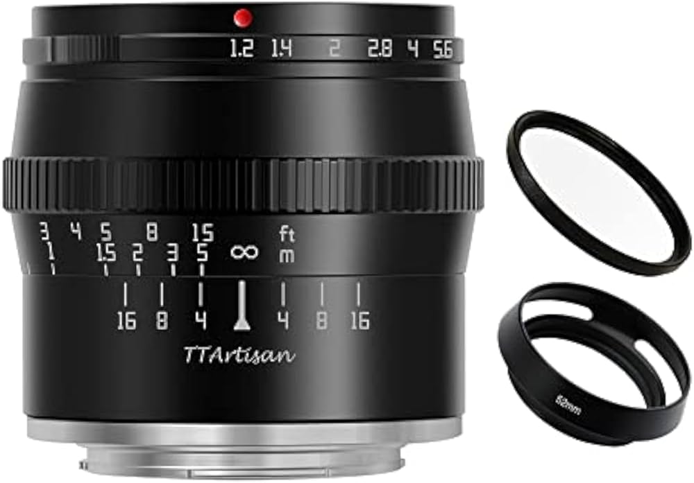 TTArtisan 50mm F1.2 APS-C Manual Focus Large Aperture Fixed Focus