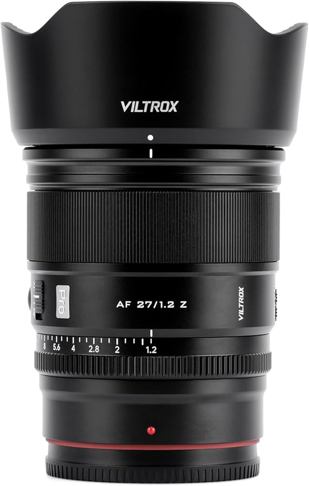 Amazon.co.jp: VILTROX AF 27mm F1.2 Pro Z マウントレンズ APS-C