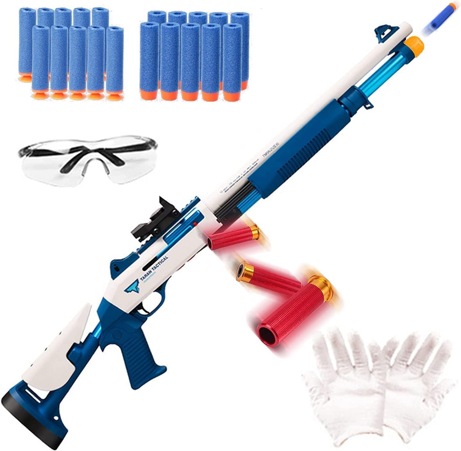 Amazon.com: Airsoft Shotgun Blaster for Nerf Guns Soft Foam Bullet