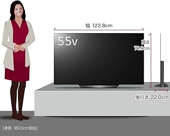 Amazon.co.jp: LG 55V型 4K 有機EL テレビ 外付けHDD録画対応(裏番組