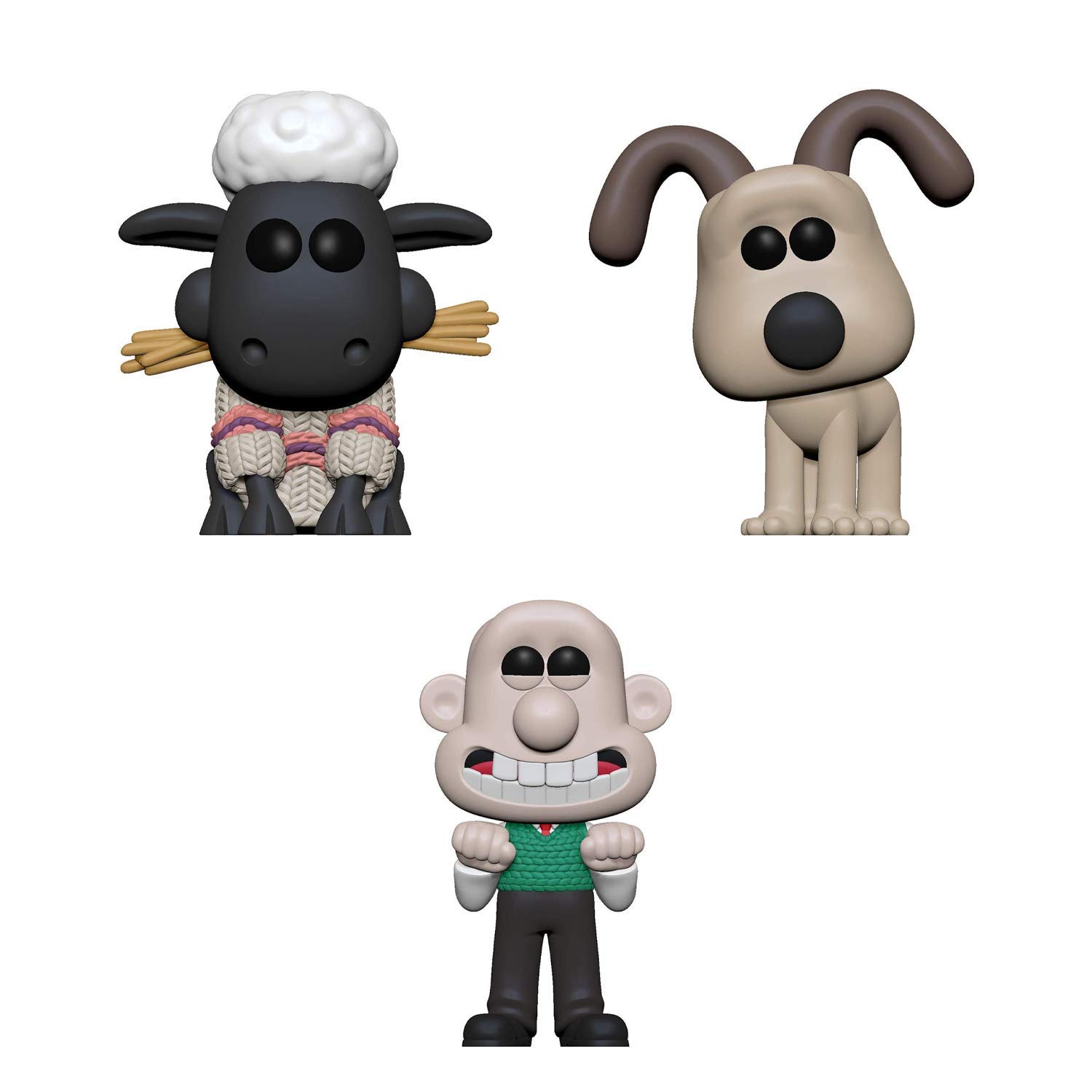 Amazon.co.jp: Funko Pop! 3束：ウォレス＆グルミット - ウォレス