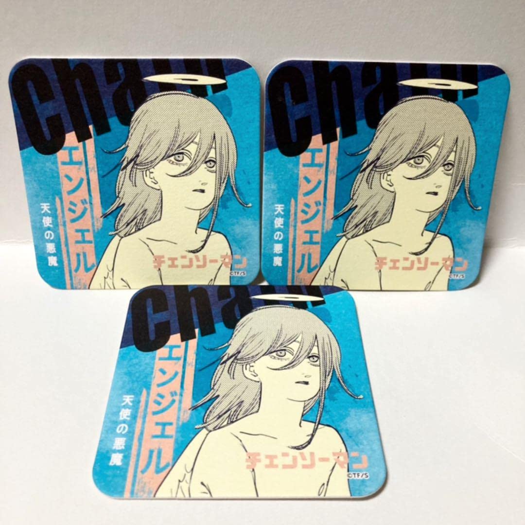 Amazon.co.jp: チェンソーマン アートコースター 天使の悪魔 3枚