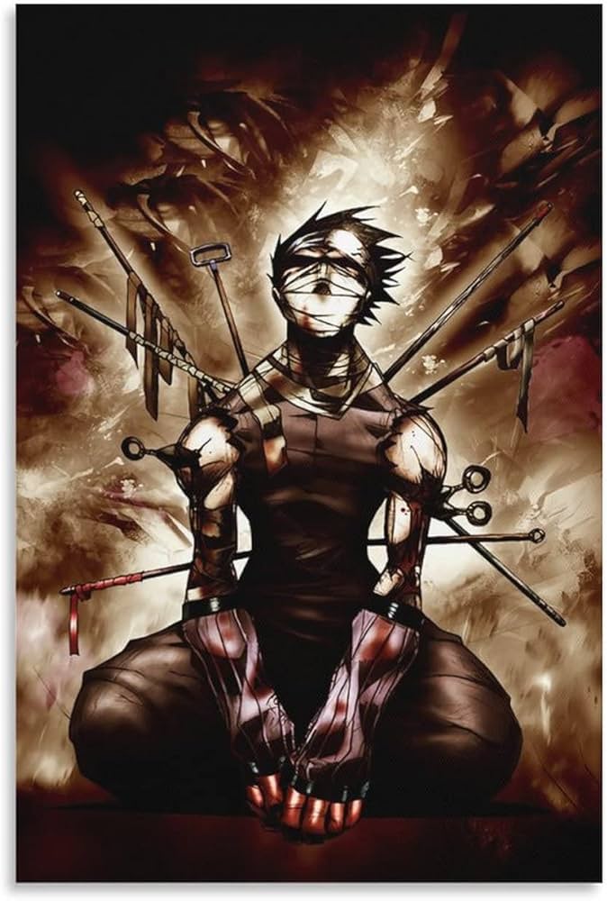 Amazon.co.jp: アニメポスター ナルトももちザブザポスター キャンバス