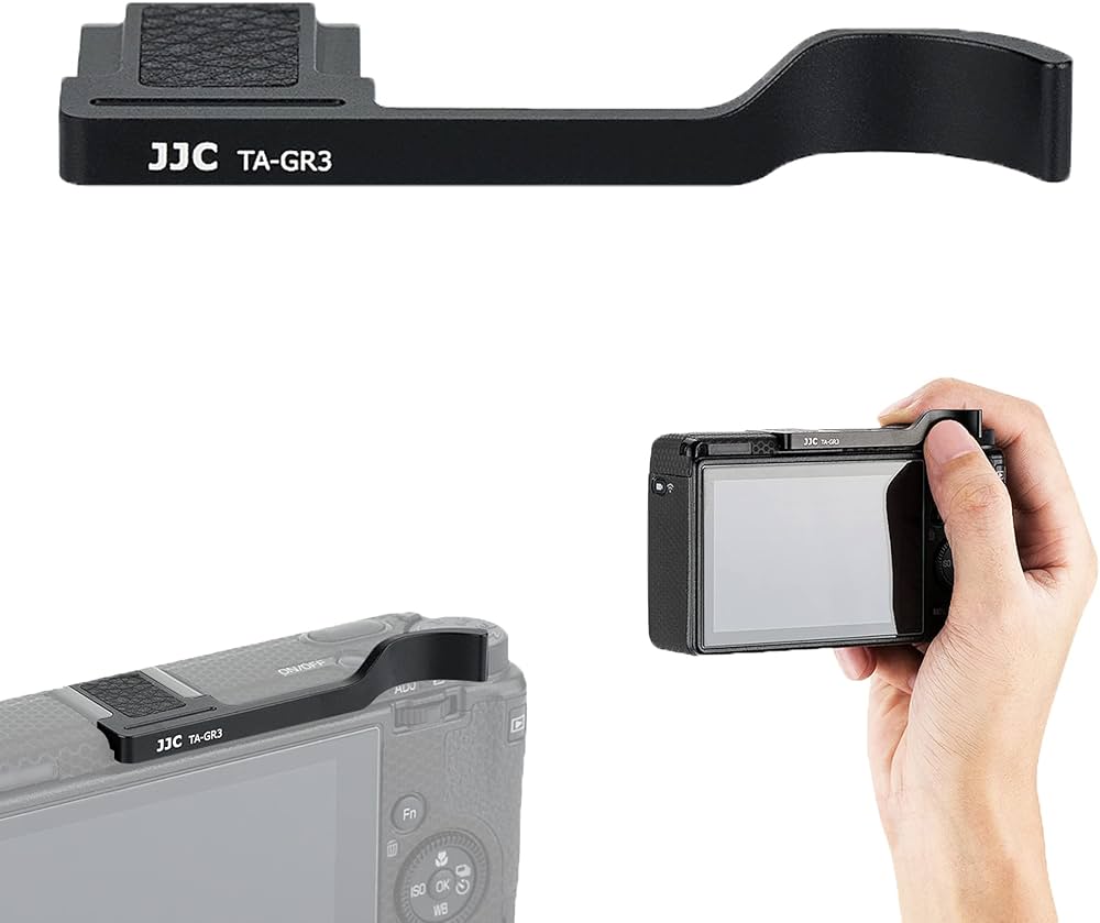 Amazon | JJC メタルサムズアップグリップ リコーGR III GRIII GR3用