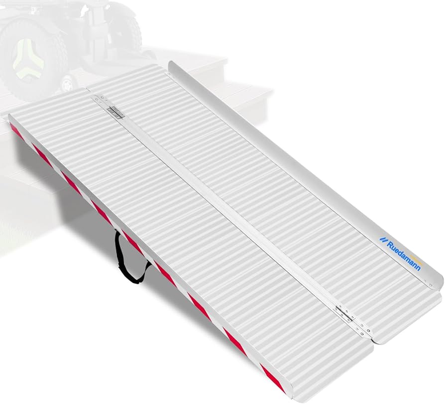 Amazon | Ruedamann アルミスロープ 長さ188cm*幅85cm 耐荷重400kg