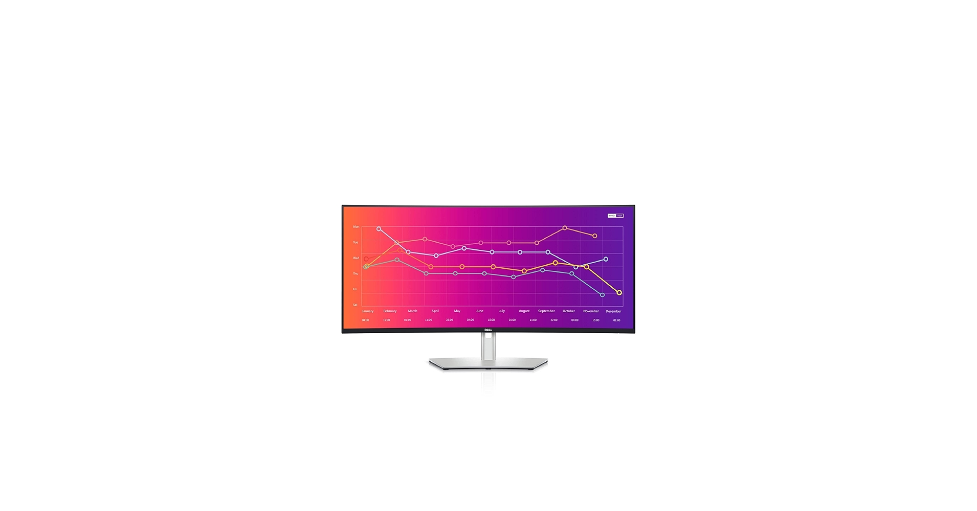 Amazon.com: Dell U3821DW UltraSharp Curved USB-C Hub Monitor