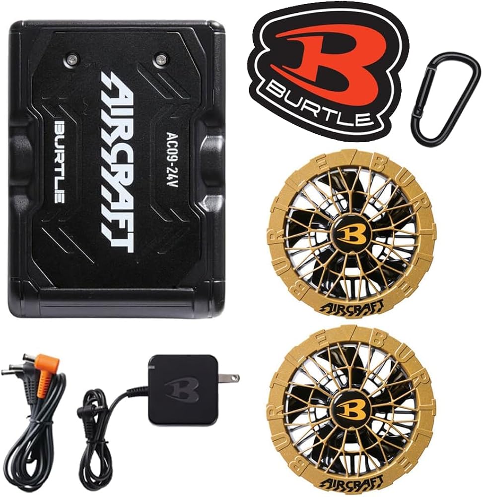 Amazon | [エアークラフト] BURTLE バートル 24V ファンバッテリ AC09