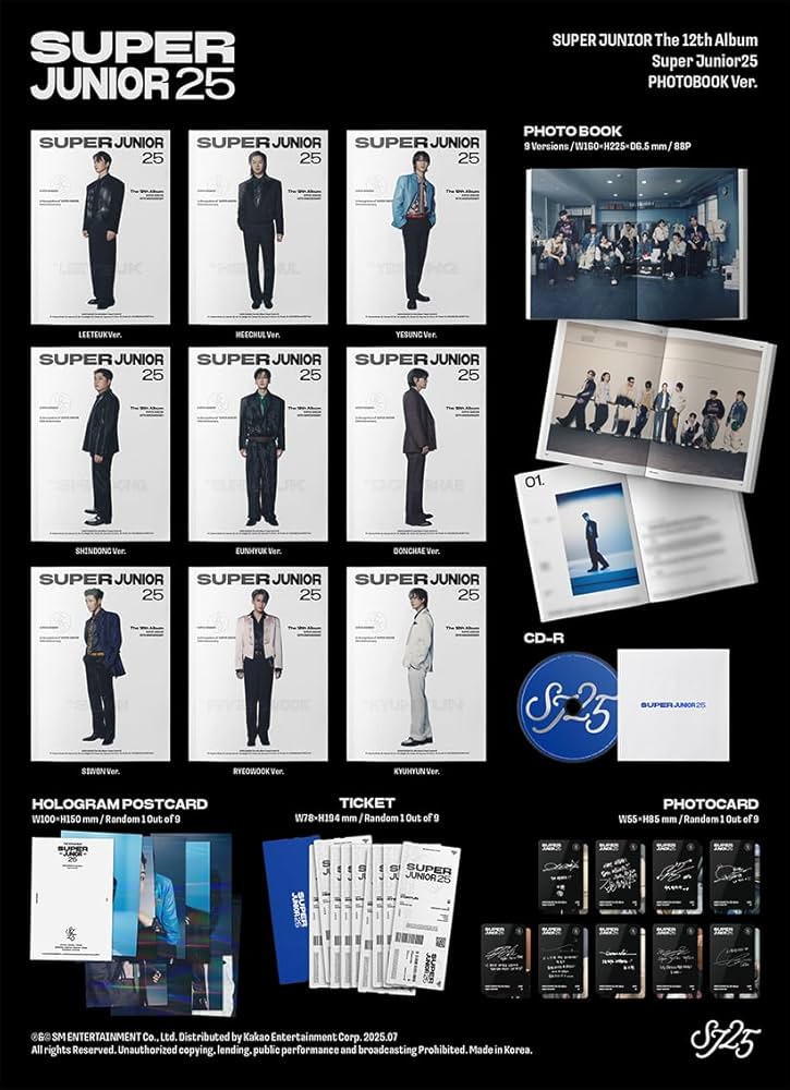 Amazon.co.jp: SUPER JUNIOR - 12th full album [SUPER JUNIOR25