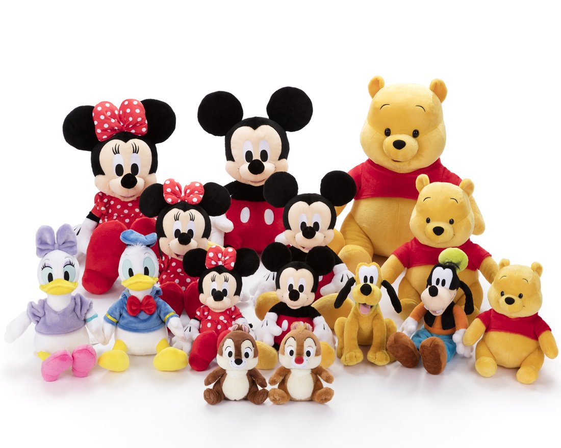 Amazon.co.jp: ディズニー グッドルック ぬいぐるみ L ミッキーマウス