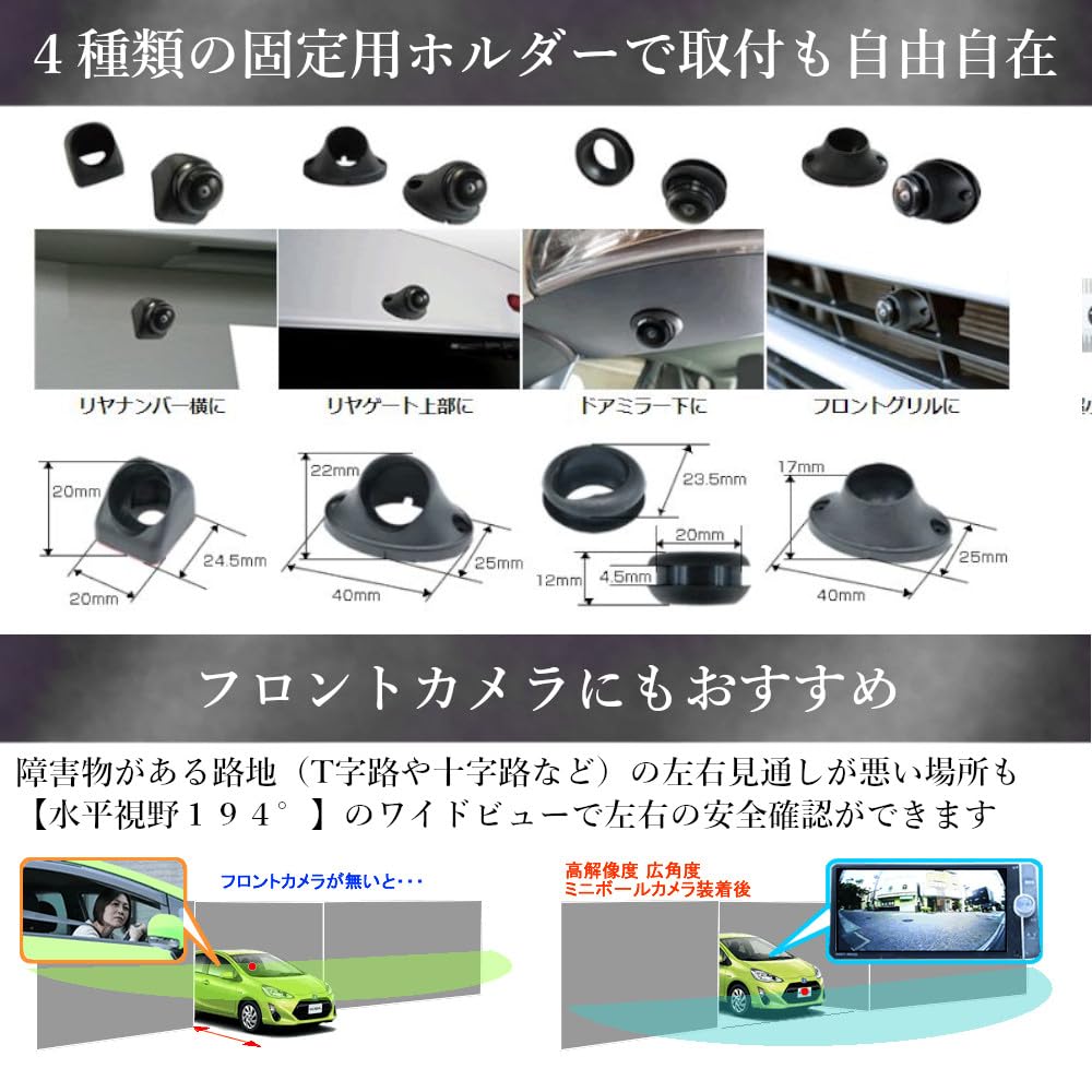 Amazon | フジ電機工業 ブルコン（Bullcon） 92万画素 広角度ミニ