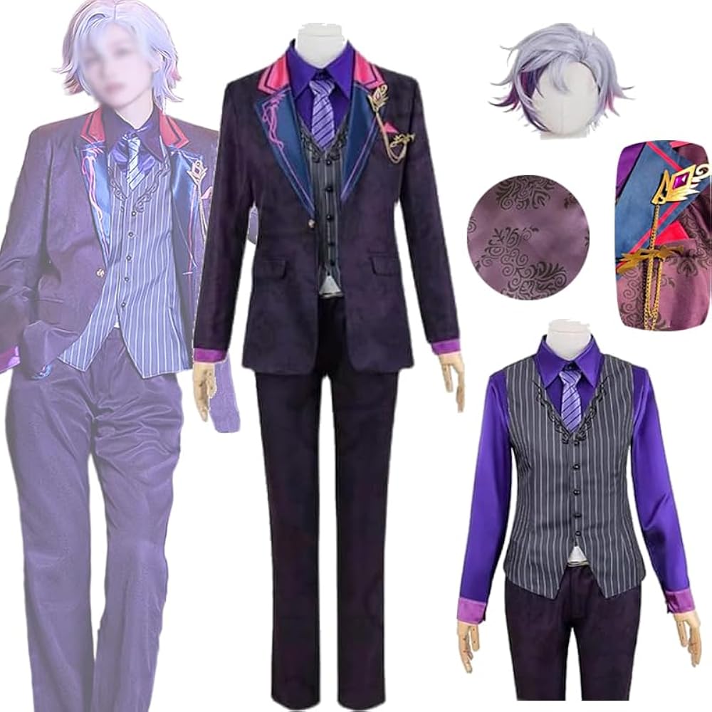 Amazon.co.jp: [PWPCOS] 不破湊 ふわみなと スーツ 制服 衣装 胸飾り＋