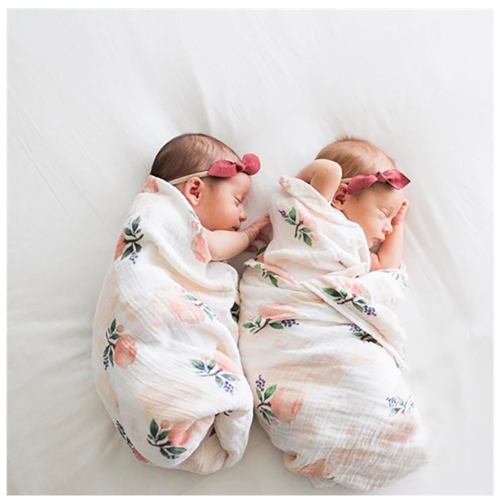 Amazon | 全6柄 ベビー おくるみ モスリンコットン 赤ちゃん