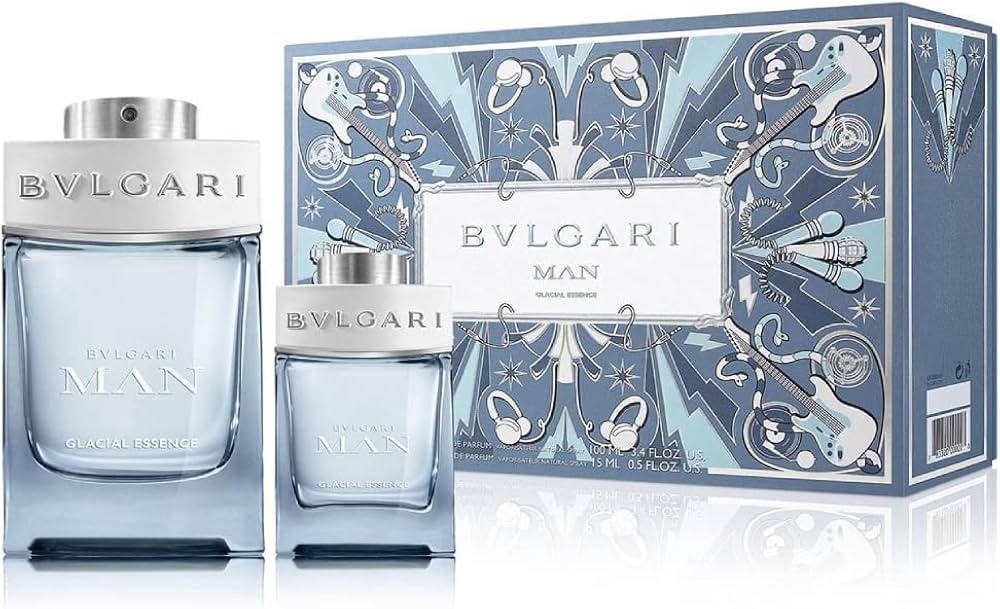 Amazon.com : Bvlgari Man Glacial Essence Men 3.4oz EDP Spray, 0.5