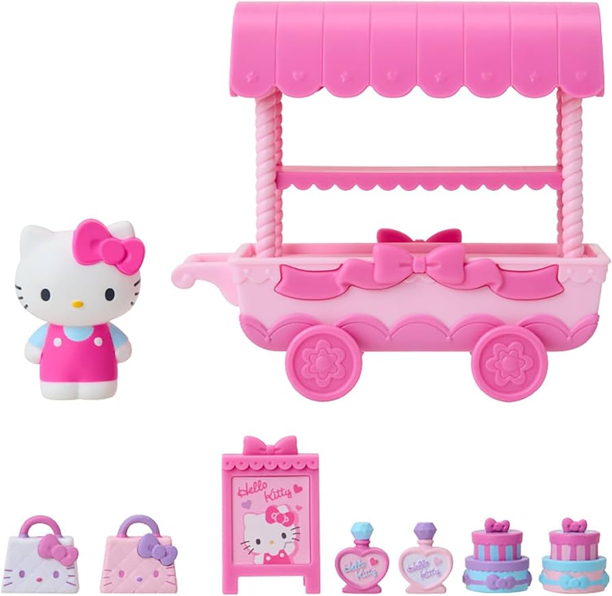 Amazon | サンリオ(SANRIO) ドール＆ワゴン ハローキティ ままごと