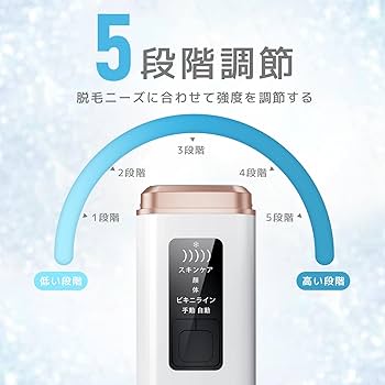 Amazon | Ni Zmir脱毛器 【サロン級無痛脱毛機 瞬間10℃サファイア冷却