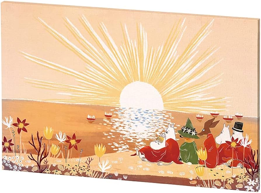 Amazon.co.jp: 1126ピース ジグソーパズル ムーミン 夜明けの海