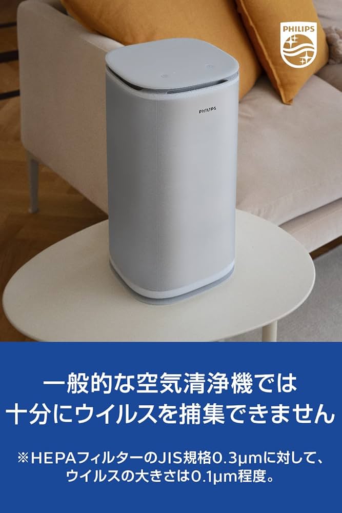 Amazon | Philips(フィリップス) 空気除菌器 空気清浄機 空気除菌 空気