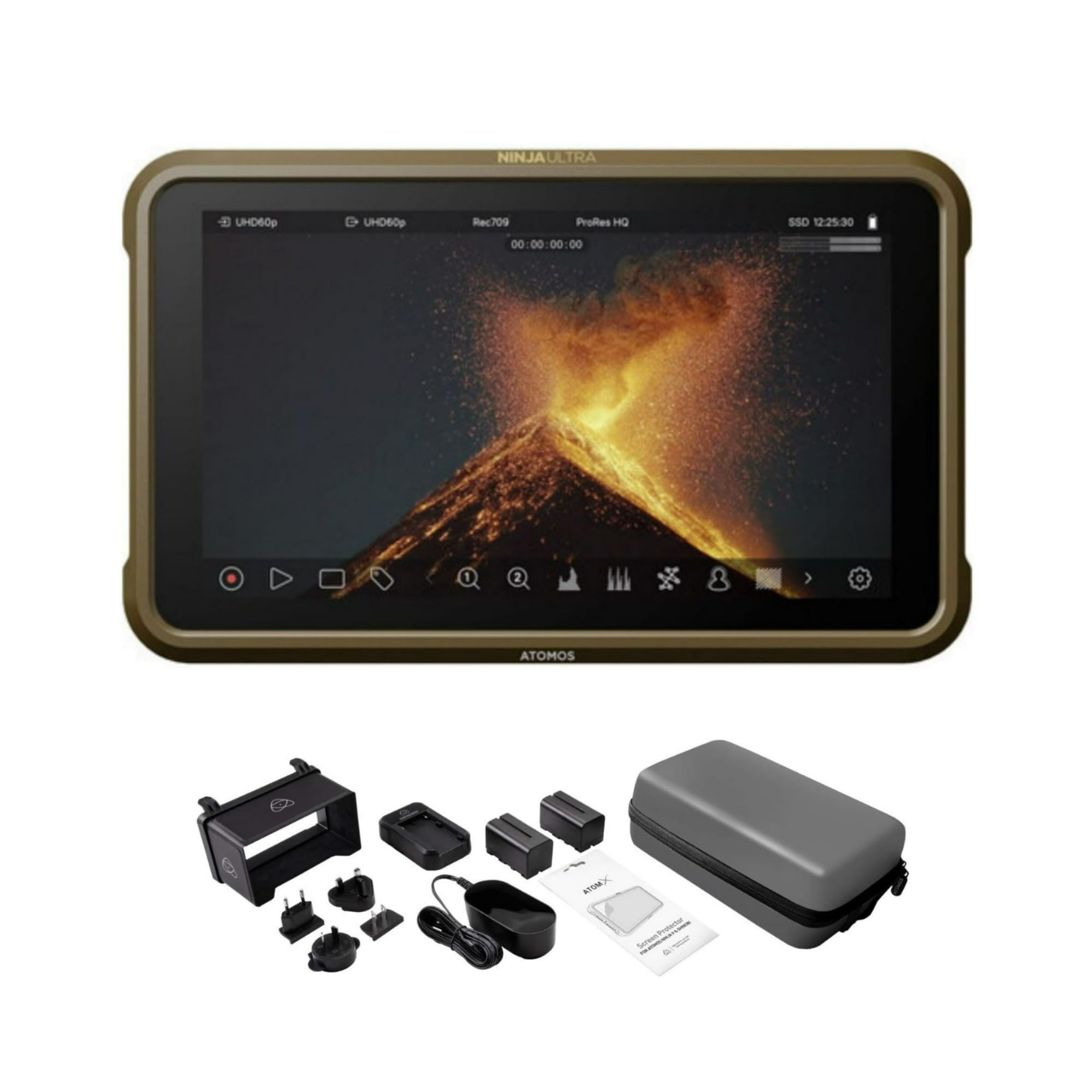 Amazon.co.jp: Atomos Ninja Ultra 4Kモニターレコーダー HDRサポート
