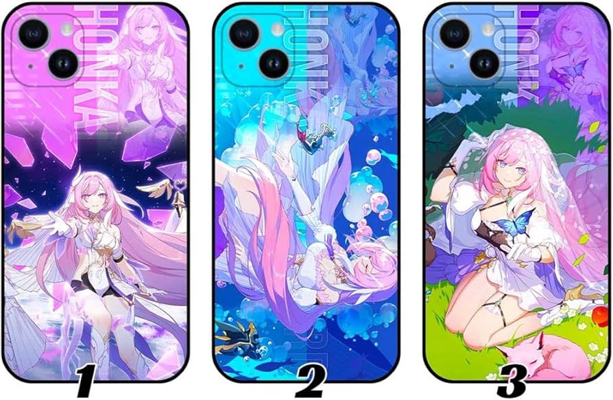 Amazon.com: RegisBox Elysia Phone Case Honkai 3 Cases HI3