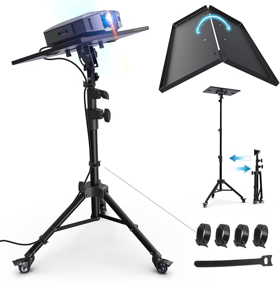 Amazon | NODOCA プロジェクター台 三脚式 プロジェクター スタンド