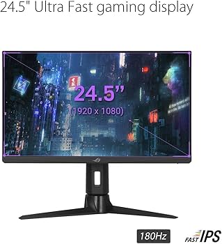 Amazon.co.jp: ASUS ROG Strix 24.5インチ 1080P ゲーミングモニター