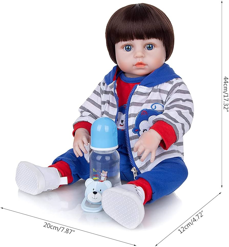 Amazon.co.jp: 19インチの幼児女の子人形用リアルなリボーンズ人形の