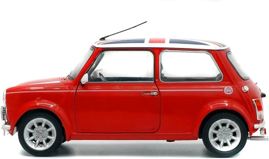 Amazon | ソリド 1/18 ミニクーパー S 1.3L 1997 レッド/ユニオン