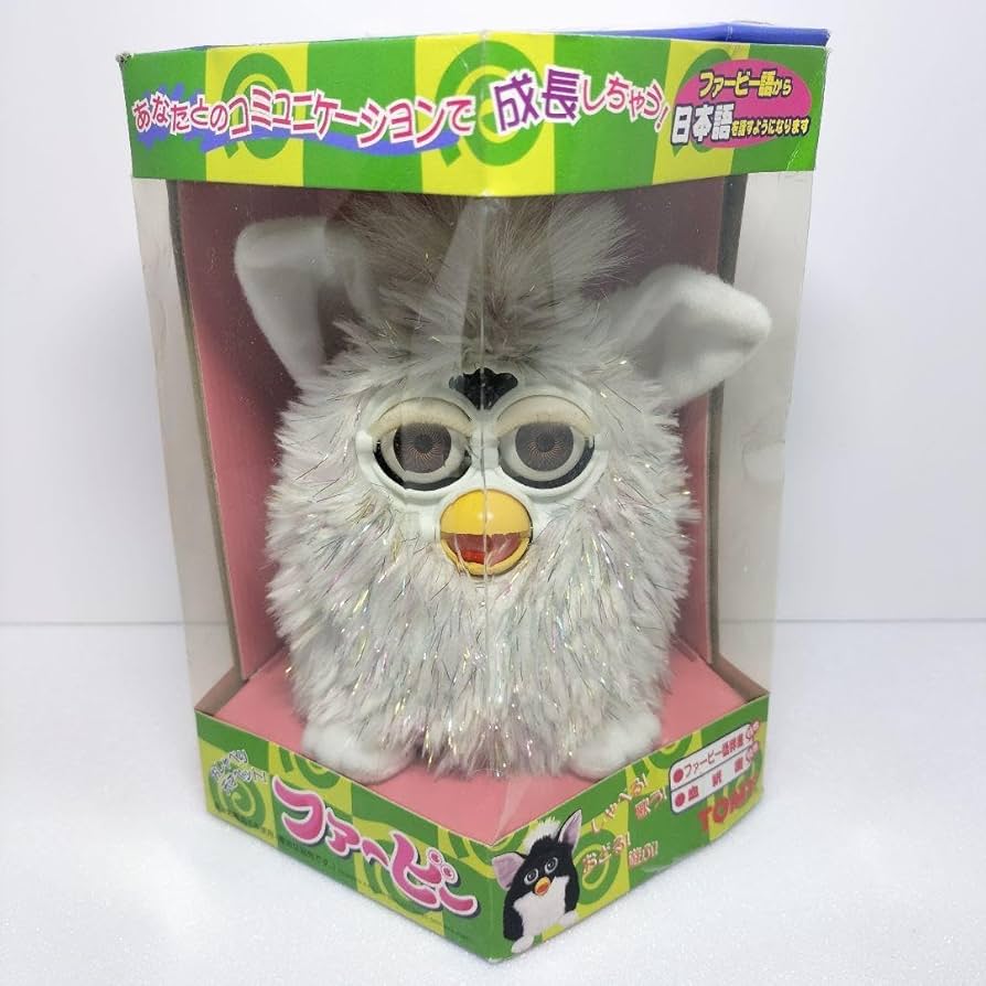 Amazon.co.jp: 未使用 トミー Furby 初代 ファービー シャンパン ラメ