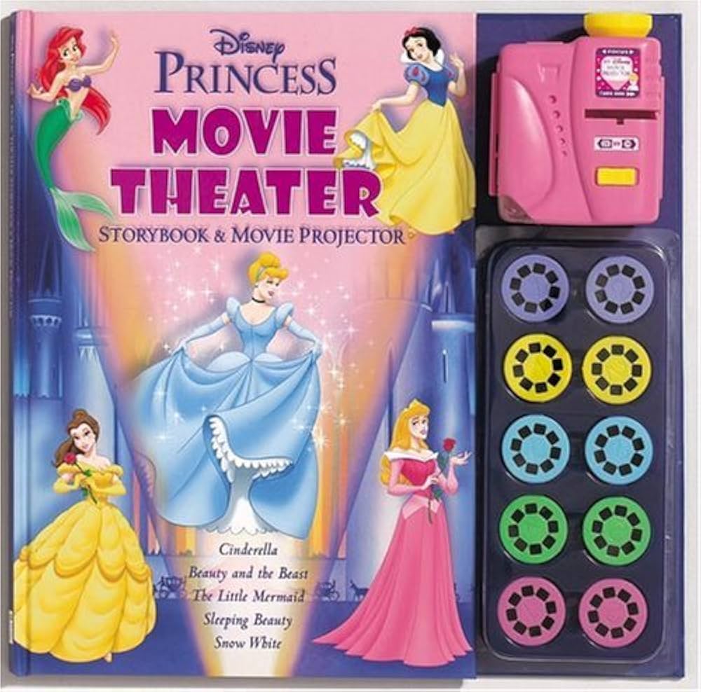 Disney Princess Movie Theater Storybook & Movie Projector