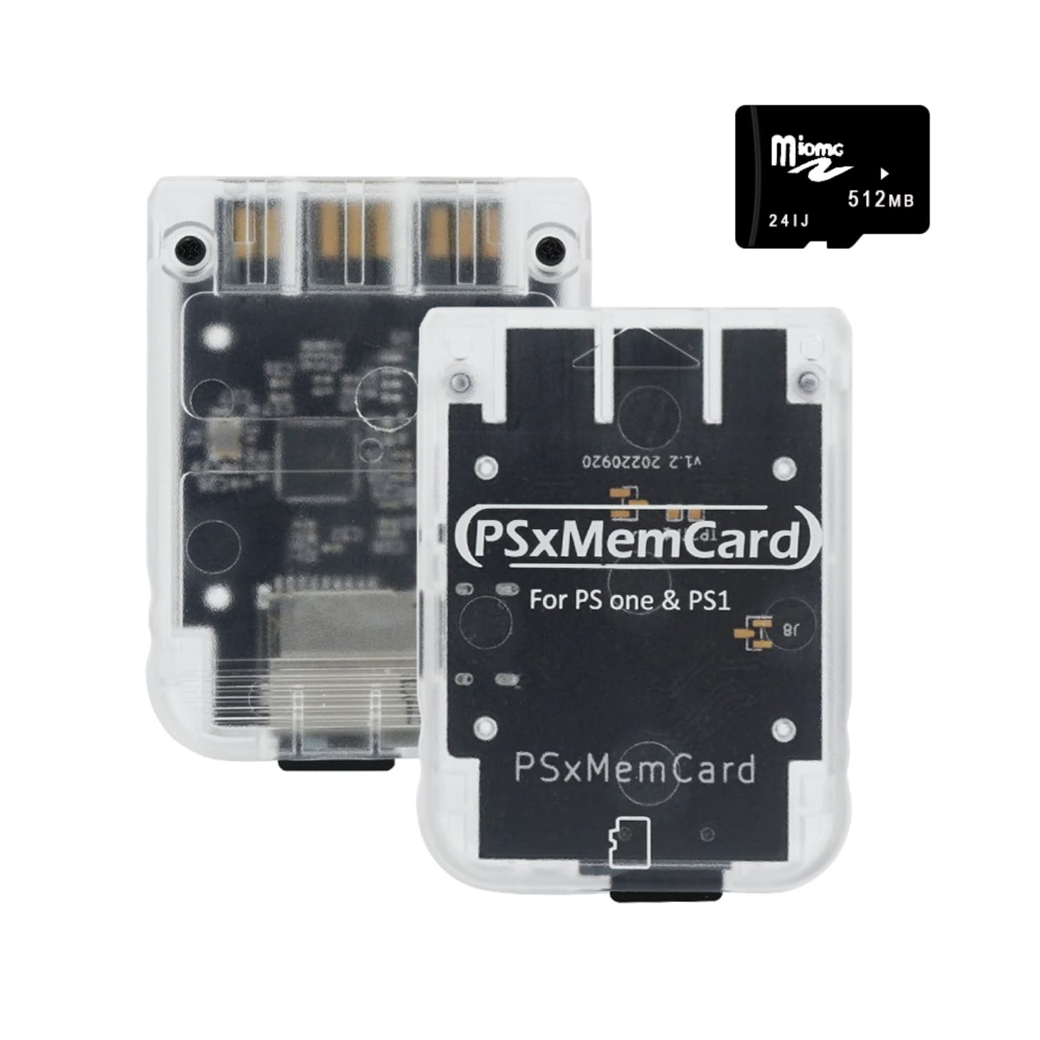 Amazon.com: BITFUNX PSxMemCard PS1 Memory Card - Supports Firmware