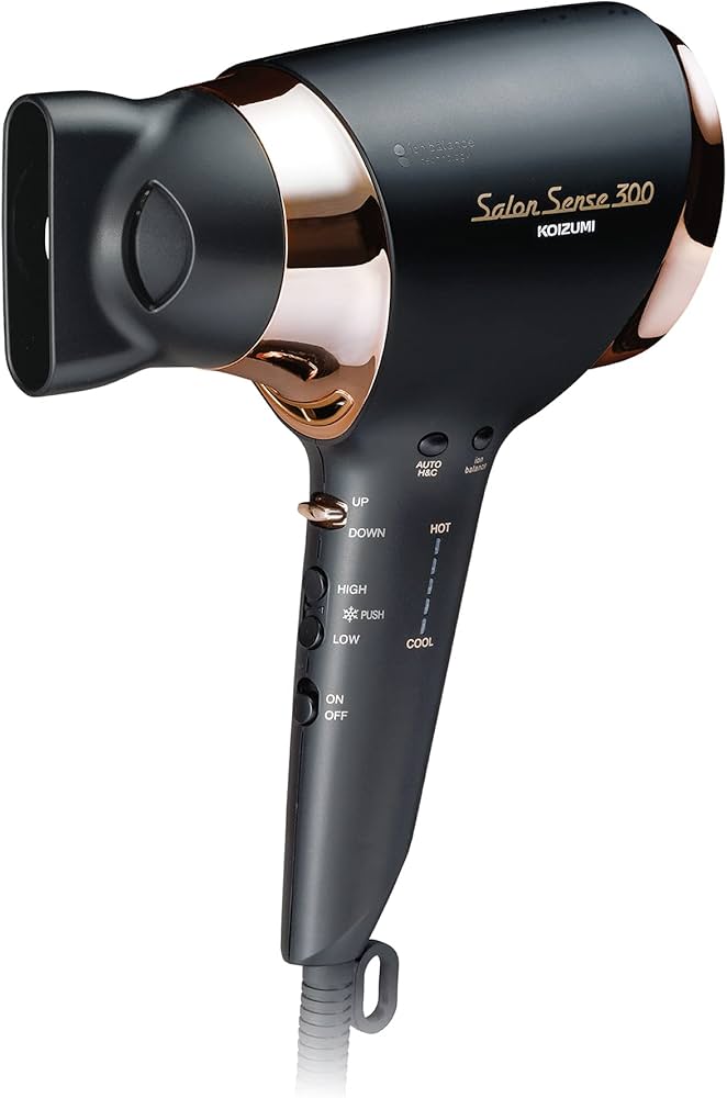 Amazon | コイズミ ヘアドライヤー イオンバランス サロンセンス 300
