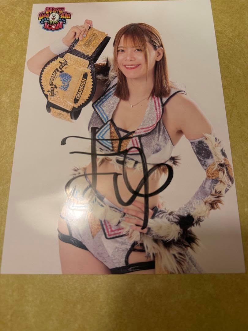 岩谷麻優 マリーゴールド 直筆サイン入りカード トレカ 会場限定 b