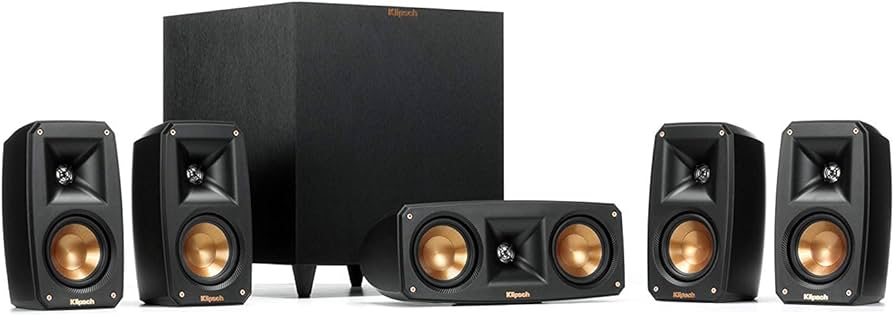 Amazon.com: Klipsch Black Reference Theater Pack 5.1 Surround