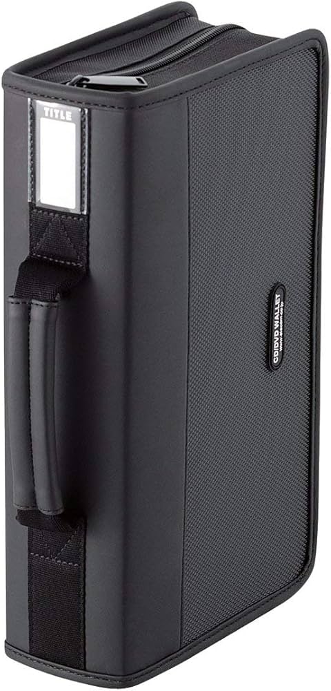 Amazon.co.jp: エレコム DVD CDケース ウォレット ファスナー付 96枚