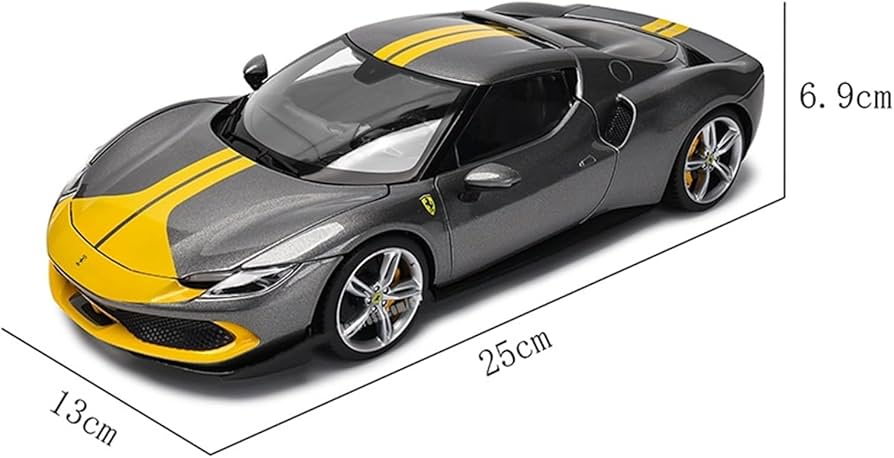 Amazon.co.jp: ミニカー スケールモデルカー 1:18 フェラーリ 296 Gtb