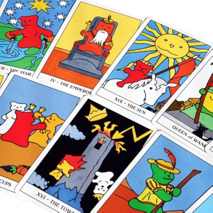 Amazon.co.jp: ニチユー(Nichiyu) タロットカード 78枚 ウェイト版