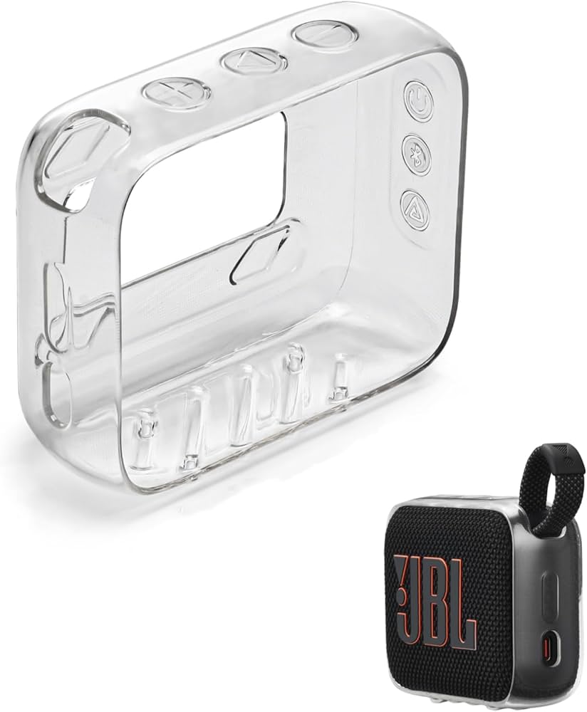 Amazon | XBERSTAR For JBL GO 4 スピーカー ケース 保護ケース 透明
