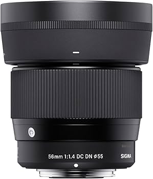 Amazon.com : Sigma 56mm F1.4 DC DN | C for Micro 4/3 : Electronics