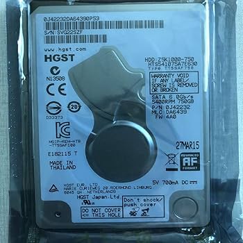 Amazon | JIAX 2.5インチ HDD 750GB 内蔵ノートパソコンハードドライブ