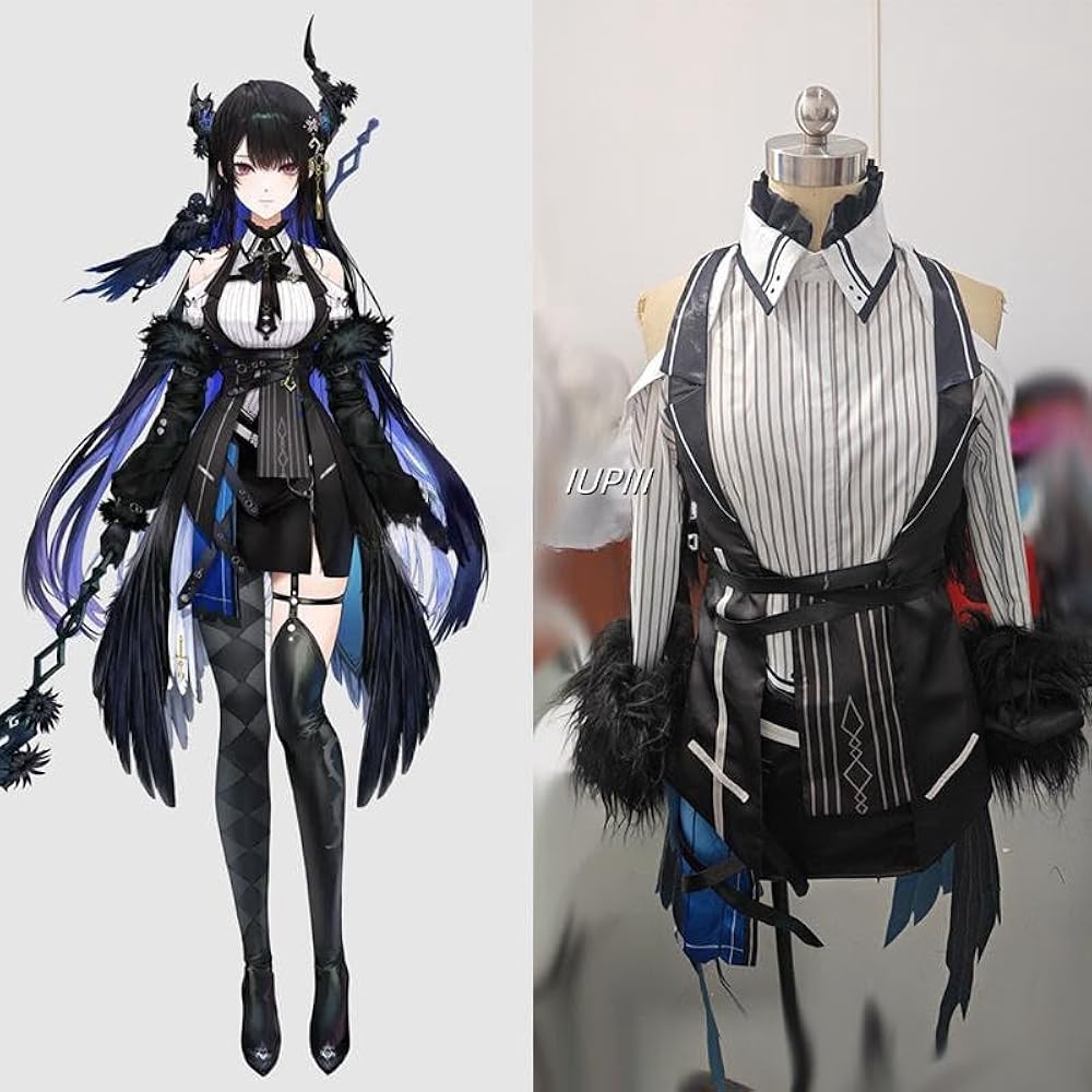 Amazon.co.jp: [Stiksy] VTuber ネリッサ・レイヴンクロフト コスプレ