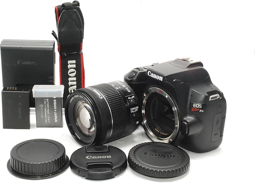 Canon EOS Kiss X10 EF-S18-55 is STM KIT Black Japan Domestic