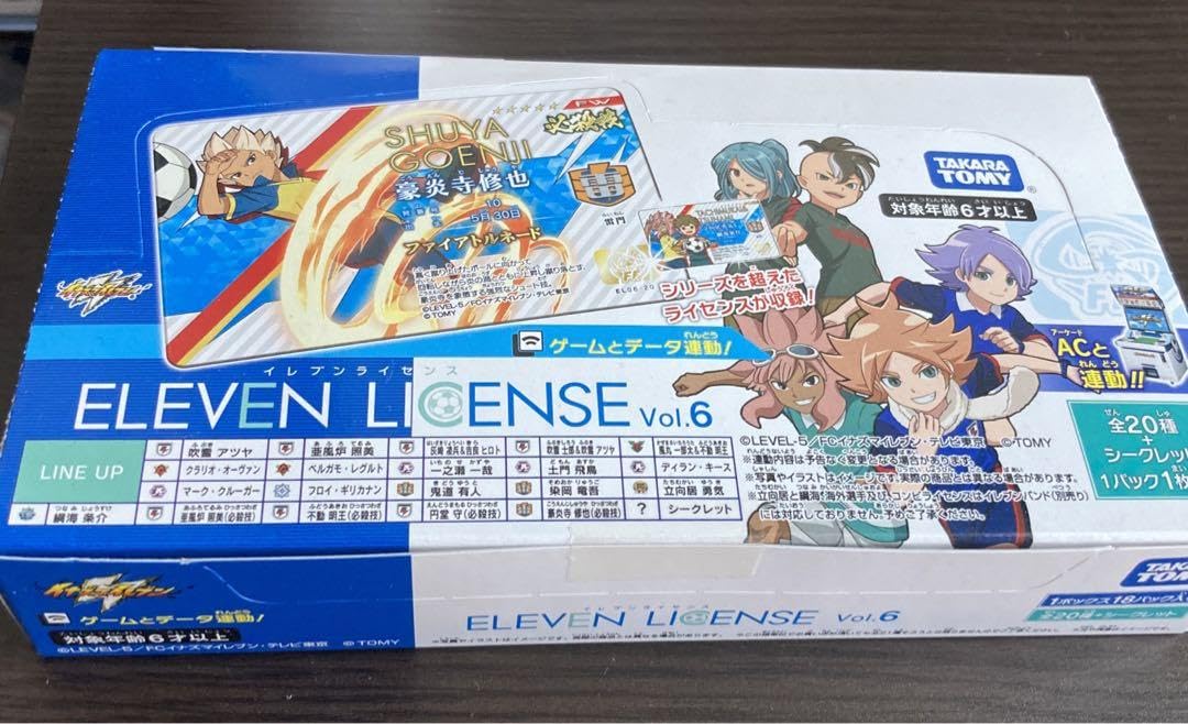 Amazon.co.jp: イナズマイレブン イレブンライセンスVol.6 BOX : ホビー