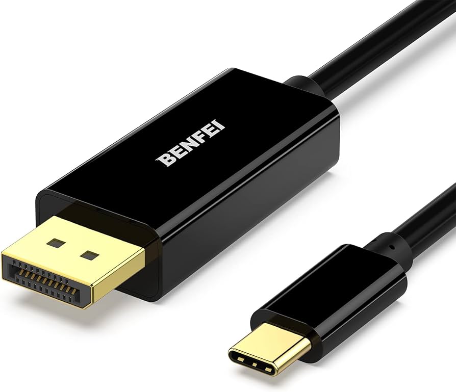 Amazon.co.jp: BENFEI 1.8m USB Type C - DisplayPort ケーブル【8K