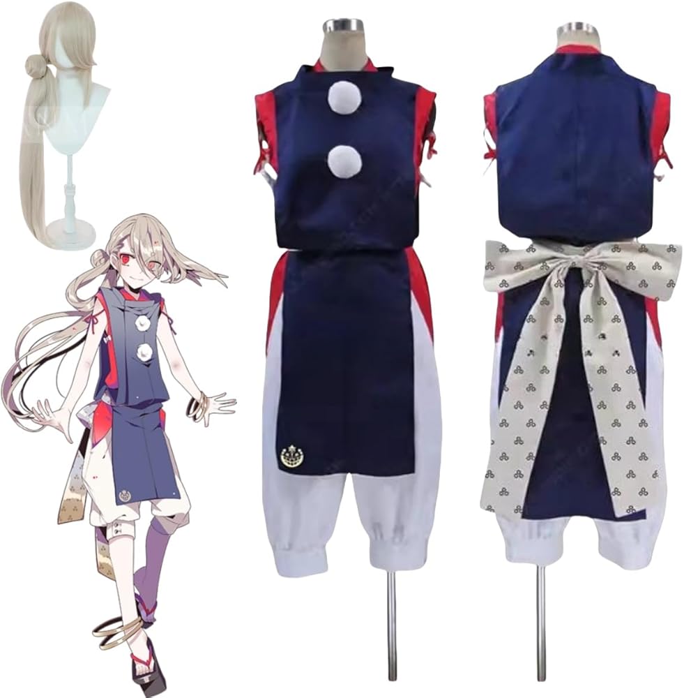 Amazon.co.jp: 【GK】刀剣乱舞 今剣 内番 風 コスチューム コスプレ