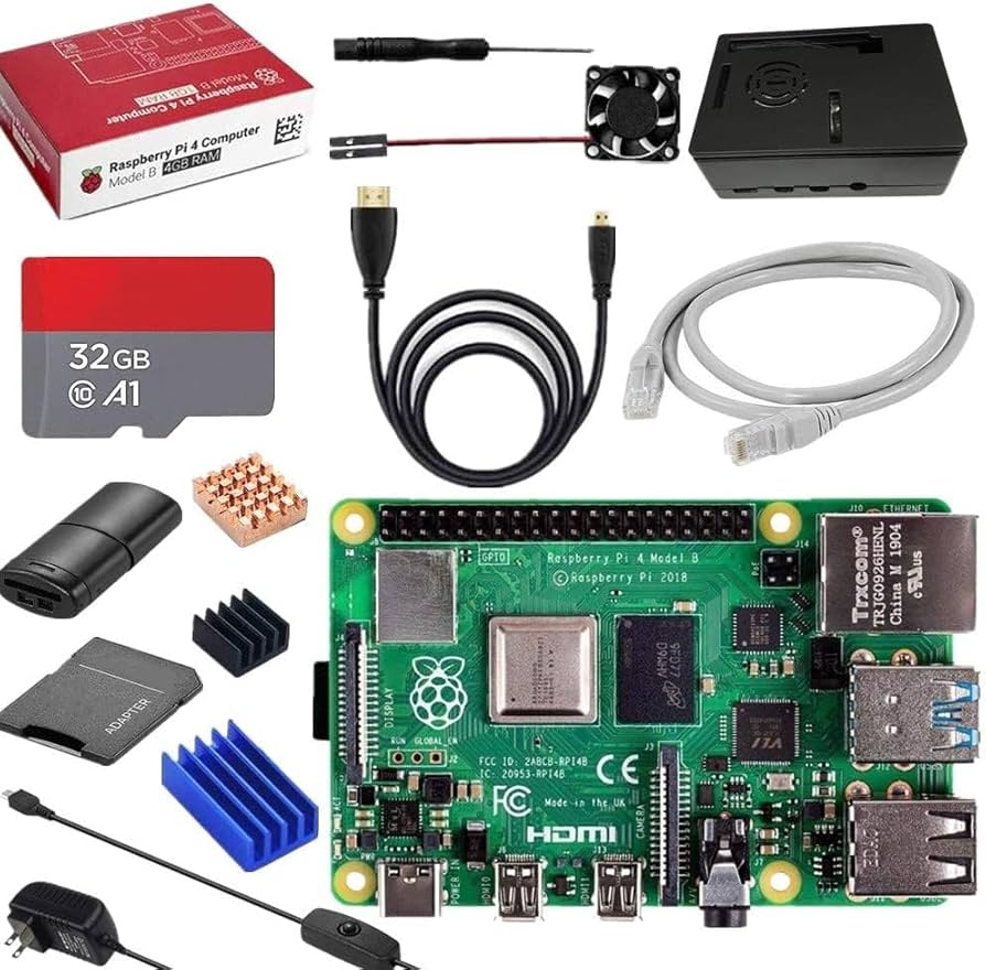 Amazon.co.jp: Vemico Raspberry Pi 4 Model B(RAM 4GB)技適マーク付き
