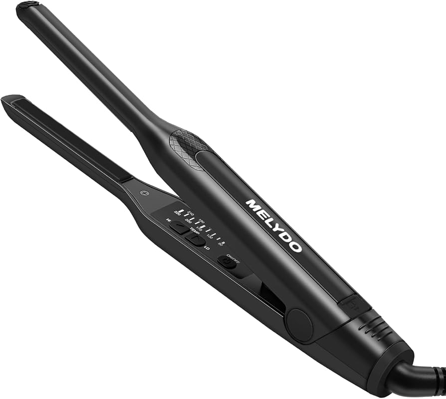 Amazon.co.jp: MELYDO ストレートアイロン ミニ 9mm 男女兼用 ミニヘア
